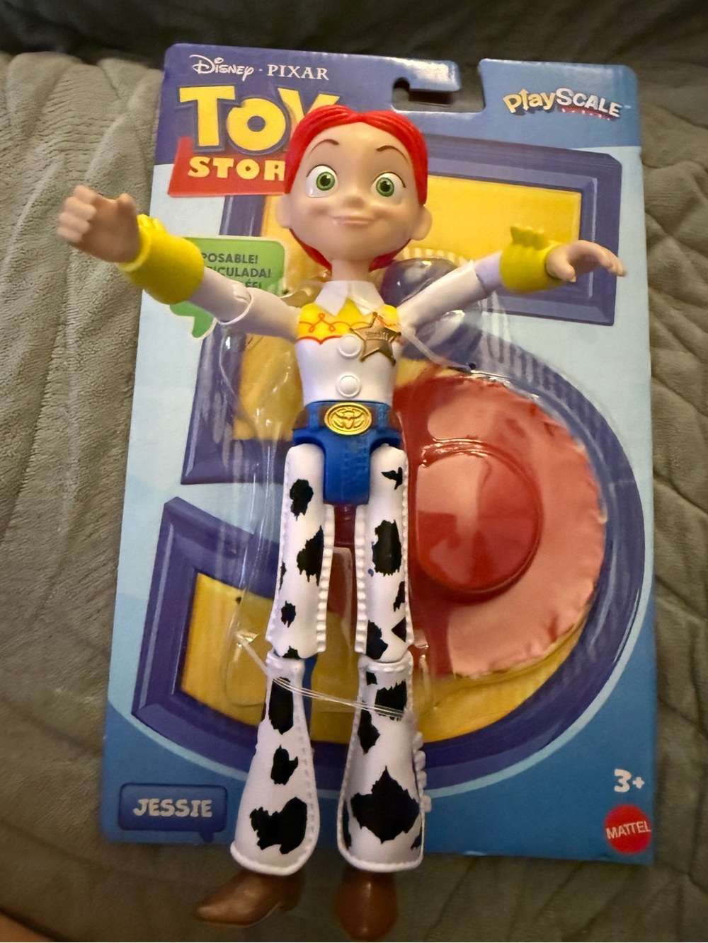 Disney Jessie Poseable Doll - Red Hair, White & Black Outfit